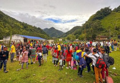 Indígenas Emberá retornaron al Alto Andágueda
